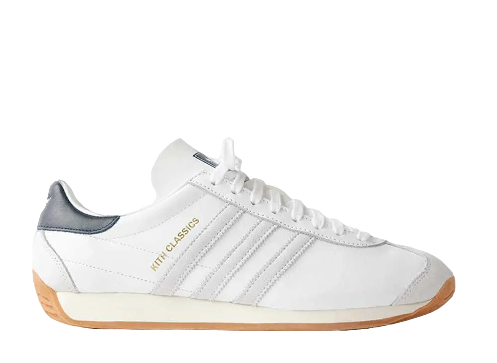 KITH CLASSICS PROGRAM FOR adidas COUTRY "WHITE/COLLEGIATE BLUE/GOLD"