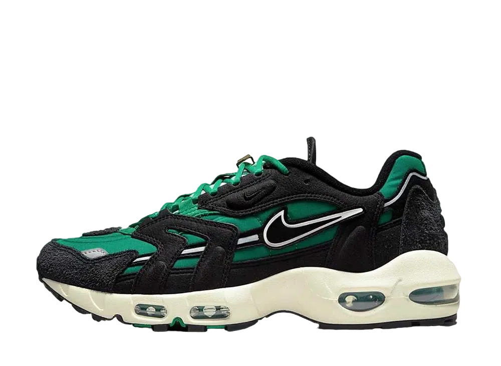 NIKE AIR MAX 96 2 SE FIRST USE "PINE GREEN/BLACK-WHITE/SAIL"