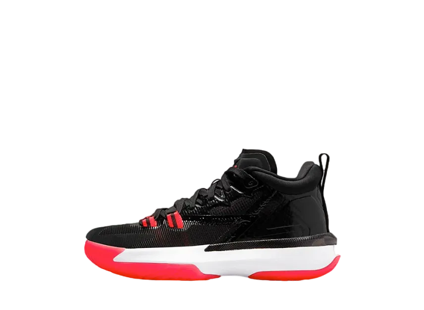 ナイキ GS ジョーダン ザイオン1 "ブラック/ホワイト/ブライトクリムゾン"