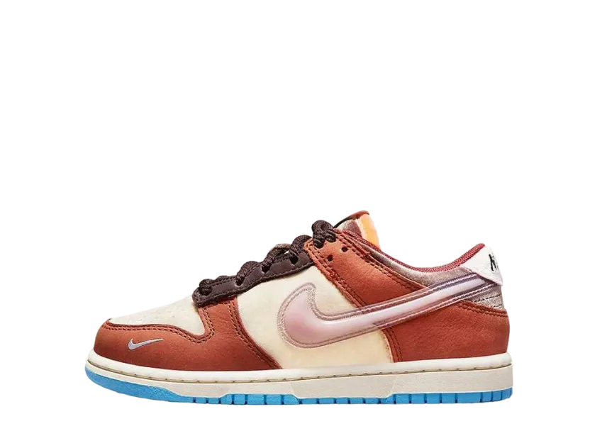 ソーシャルステータス × ナイキ PS ダンク ロー "チョコレート ミルク"(キッズ)