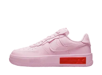ナイキ ウィメンズ エアフォース1 フォンタンカ "ピンク/レッド"
