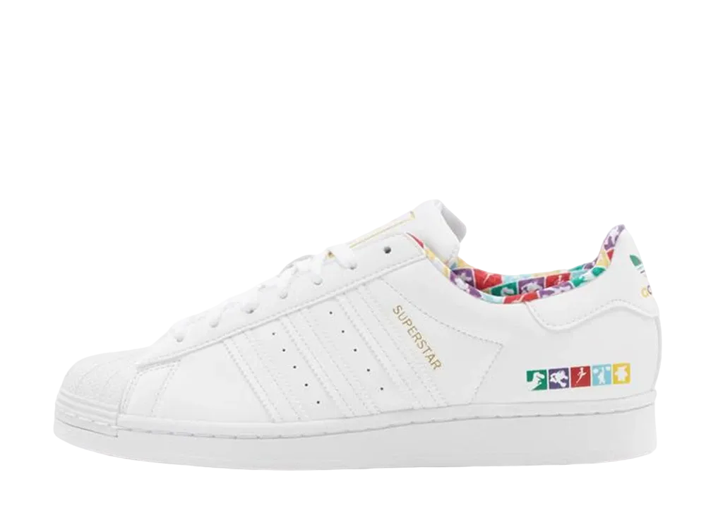 Dsiney PIXAR × adidas Superstar "White"