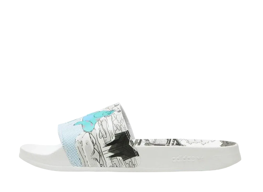 Dsiney PIXAR × adidas Adilette Lite Slide "Foot Wear White/Core Black"