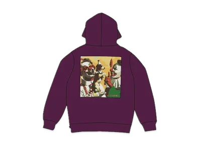 Supreme / Butthole Surfers Hooded Sweatshirt "Eggplant"