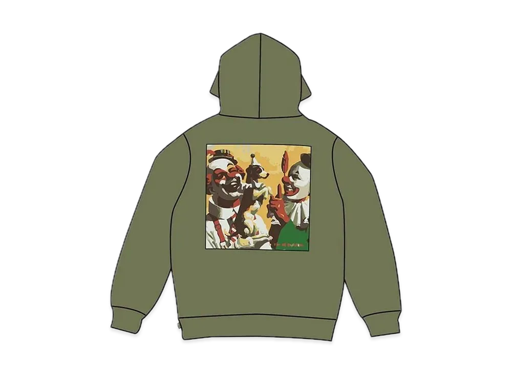 シュプリーム バットホール サーファーズ フーディー スウェットシャツ "オリーブ"