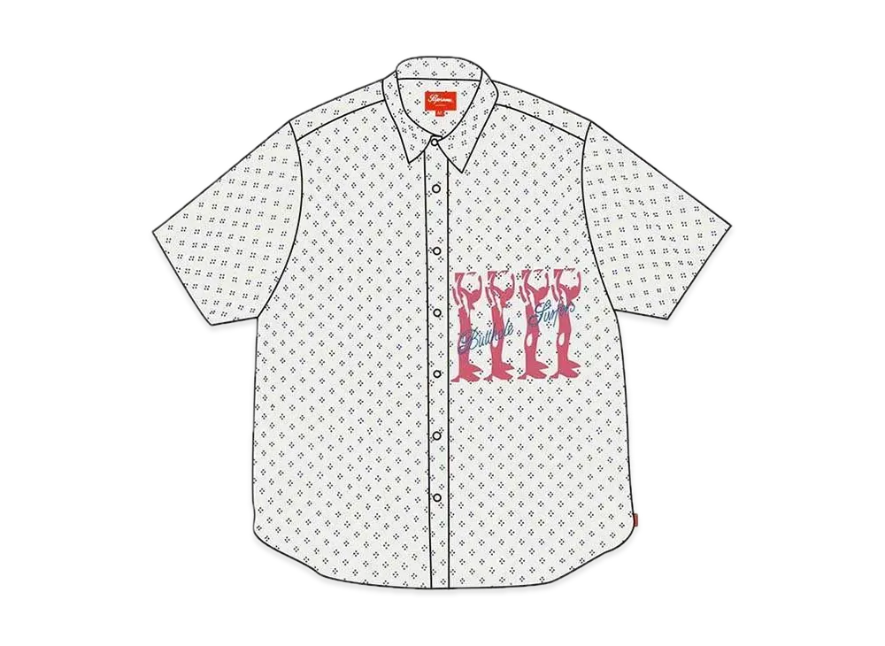 Supreme x Butthole Surfers S/S Shirt "White"
