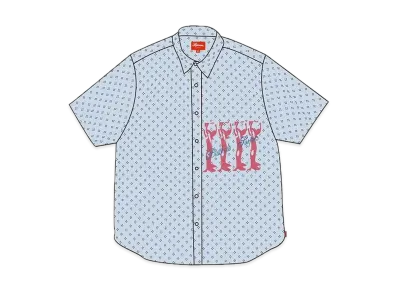 Supreme x Butthole Surfers S/S Shirt "Blue"