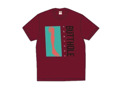 Supreme / Butthole Surfers Leg Tee "Dark Magenta"