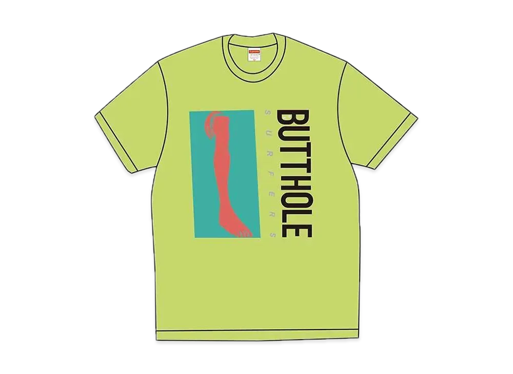 Supreme / Butthole Surfers Leg Tee "Neon Green"