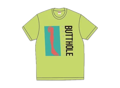 Supreme / Butthole Surfers Leg Tee "Neon Green"