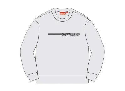 Supreme Precision Crewneck "Grey"