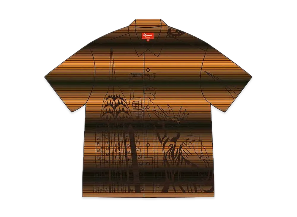 Supreme Liberty Lace S/S Shirt "Yellow"