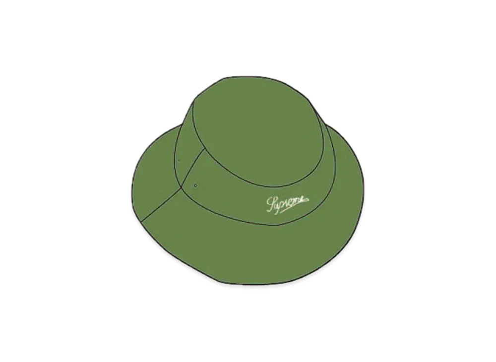 Supreme Twill Crusher "Green"