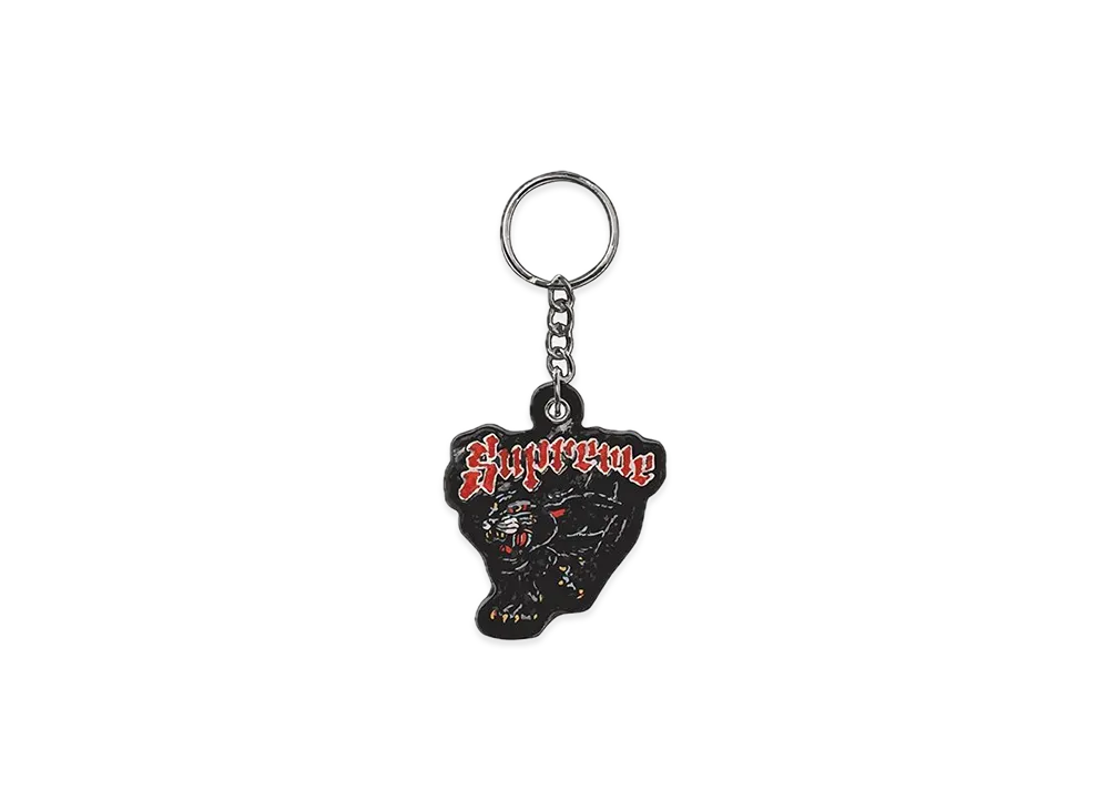 Supreme Panther Keychain 
