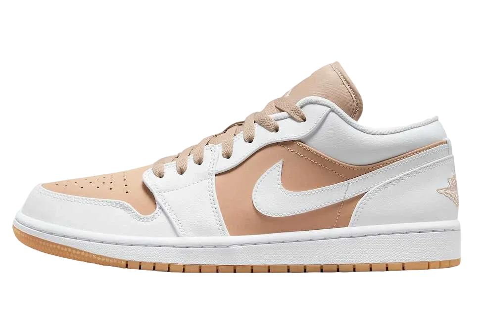 ナイキ エアジョーダン 1 ロー "ホワイト/タン"