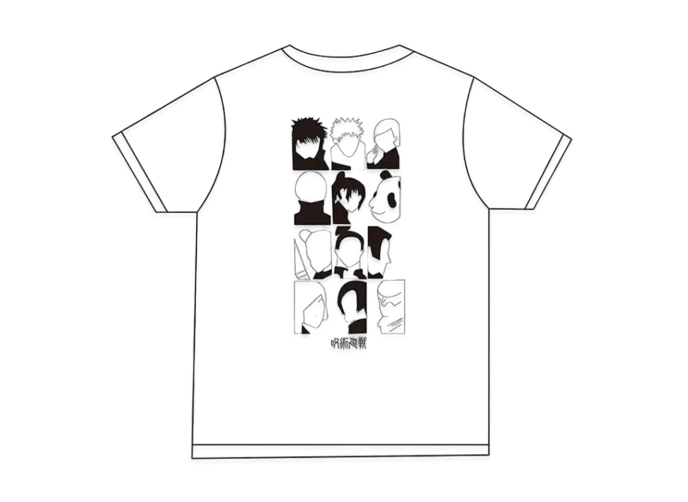 Uniqlo 呪術廻戦 UT Graphic T-Shirt Kids "White"