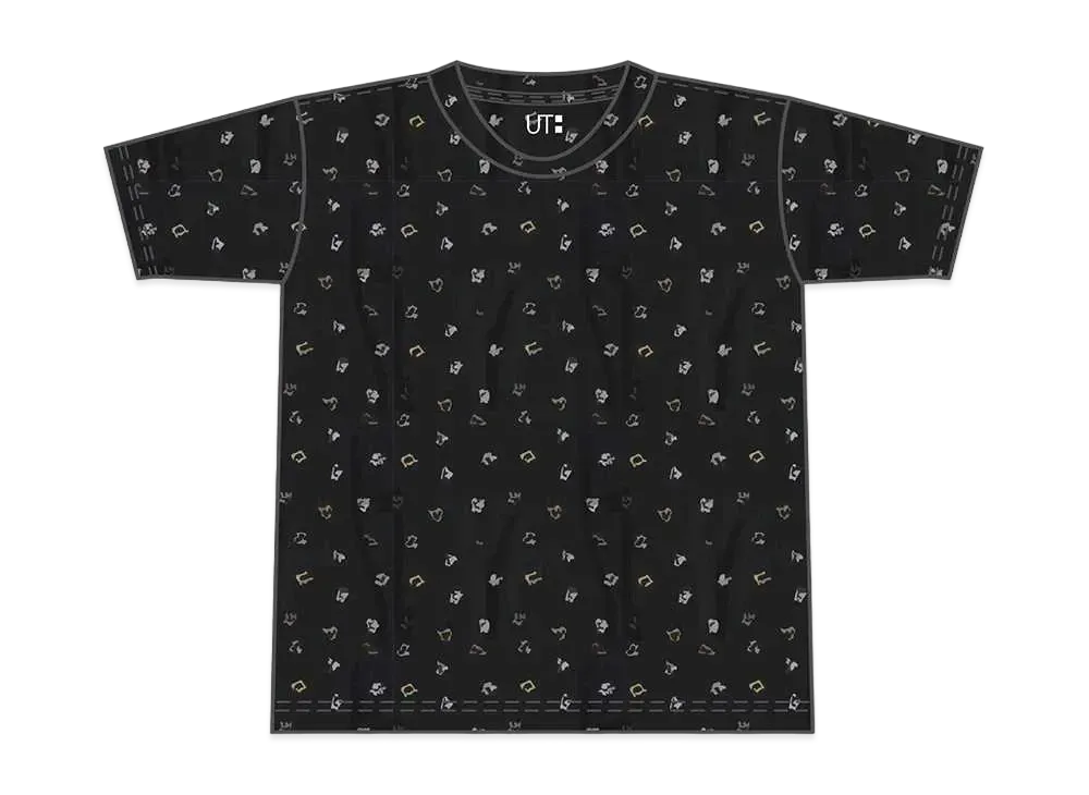 Uniqlo Women Pokemon All Stars UT Graphic T-Shirt "Black"