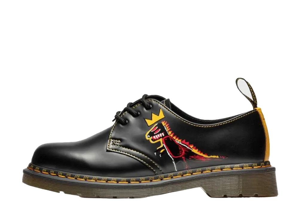 BASQUIAT × Dr.Martens 1461 II 3EYE SHOE "Black"