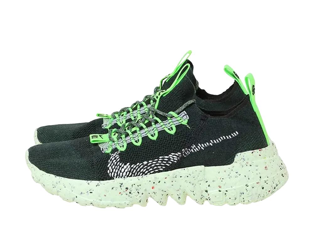 ナイキ スペース ヒッピー 01 "カーボン グリーン/ホワイト"