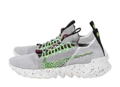 NIKE SPACE HIPPIE 01 "VAST GREY/ELECTRIC GREEN"