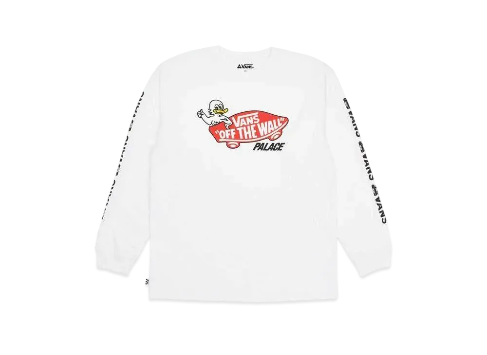 PALACE Vans Duck Out Longsleeve "White"