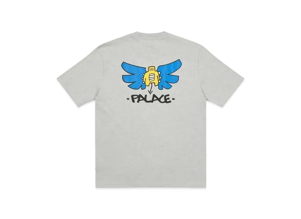 PALACE Slap Angel T-shirt "Grey"