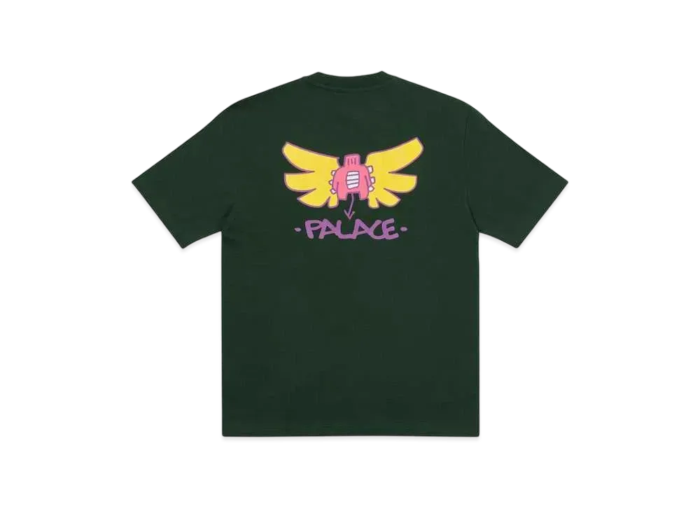 PALACE Slap Angel T-shirt "Dark Green"