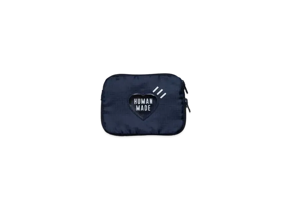 HUMAN MADE TRAVEL CASE SMALL "Navy"