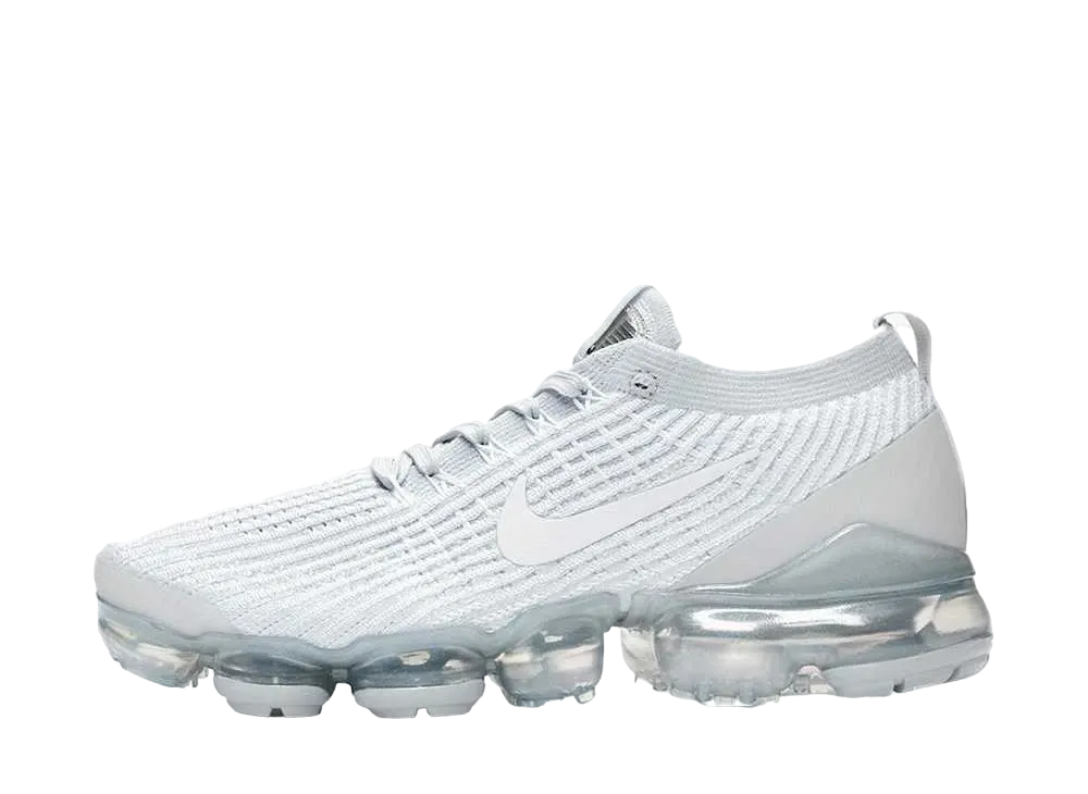 NIKE Women's AIR VAPORMAX FLYKNIT 3 "WHITE/PURE PLATINUM"