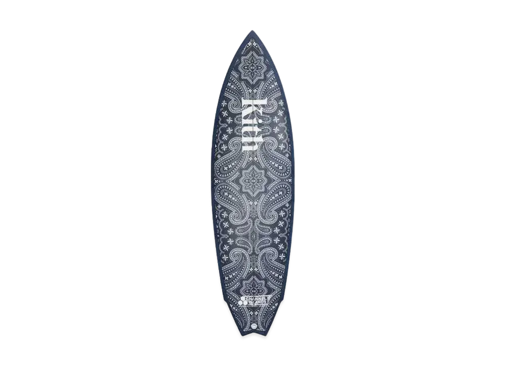 Kith x Channel Island Bandana Paisley Surfboard "Nocturnal"