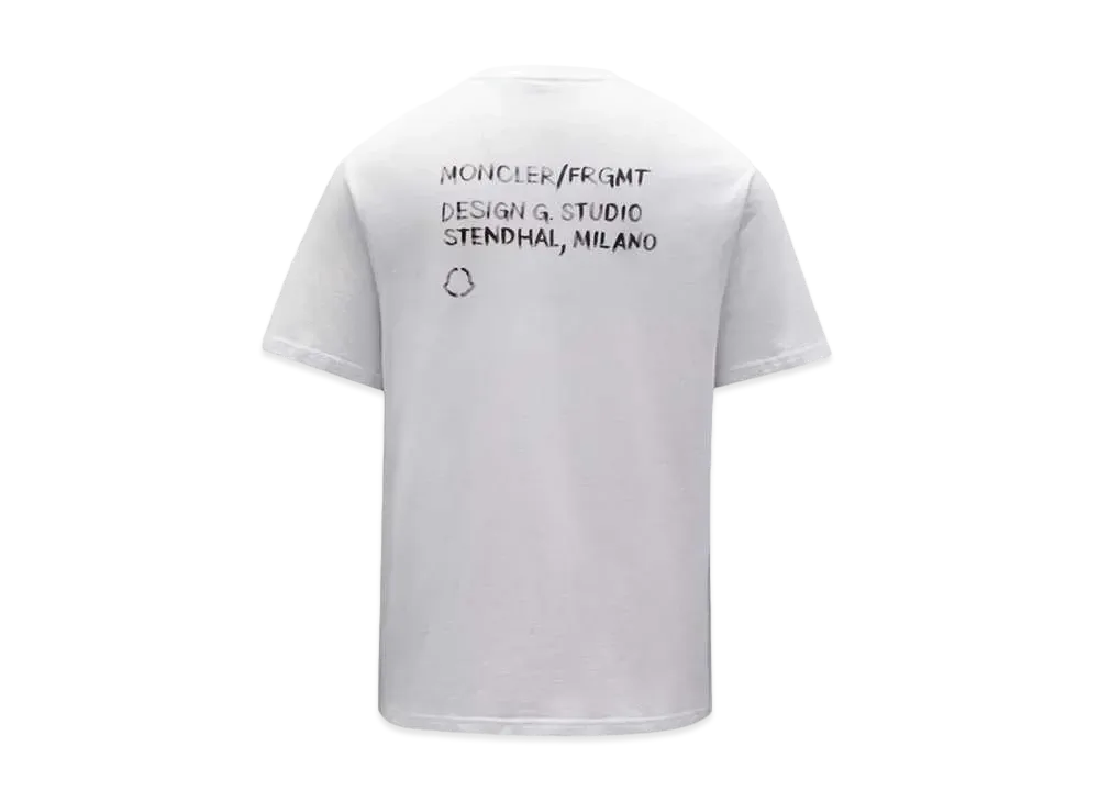 MONCLER fragment T-shirt #4 "Optical White"