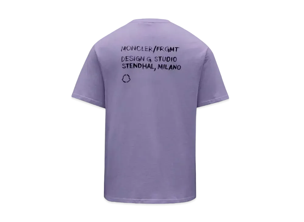 MONCLER fragment T-shirt #4 "Lilac"