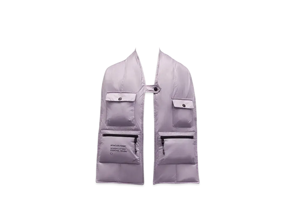 MONCLER fragment Muffler "Lilac"