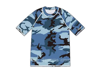 Supreme / Cressi® Rash Guard "Blue Camo"
