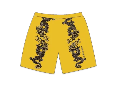 Supreme Dragon Water Short "Yellow"