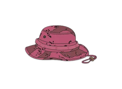 Supreme Overdyed Camo Boonie "Pink"