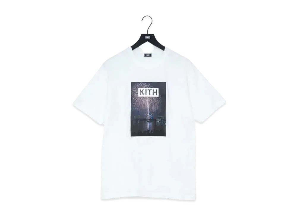 Kith Tokyo Fireworks Tee "White"