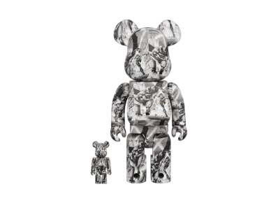 Bearbrick BATMAN HUSH (Pencil Art Ver.) 100% & 400%