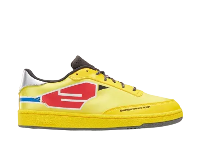 Power Rangers × Reebok Club C "Yellow"