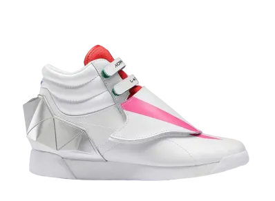 POWER RANGERS × REEBOK FREESTYLE HI "PINK RANGER"