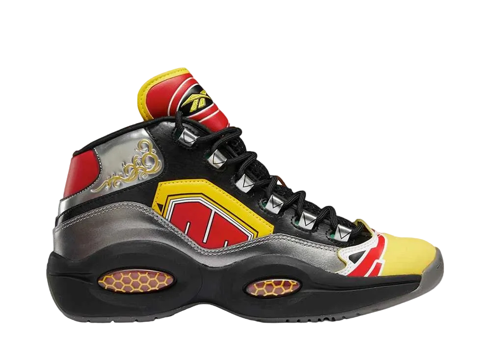 Power Rangers × Reebok Question Mid "Megazord"