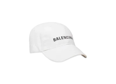 BALENCIAGA Logo Cap "White"