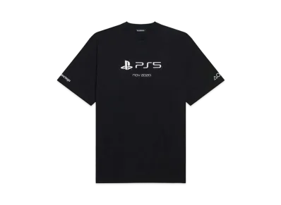 BALENCIAGA x PlayStation Boxy T-shirt "Black"