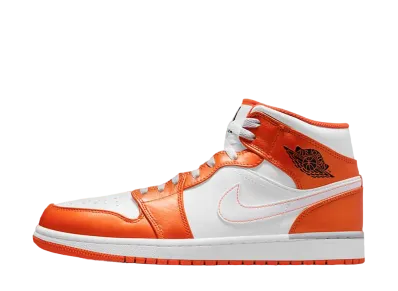 Nike Air Jordan 1 Mid "Orange/White"