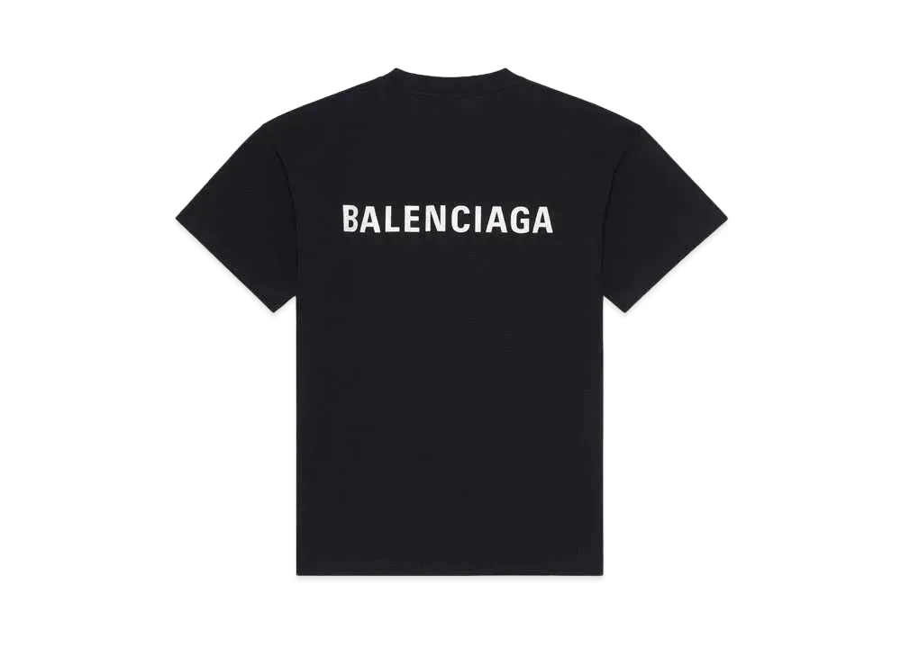 BALENCIAGA Large Fit T-shrit "Black"