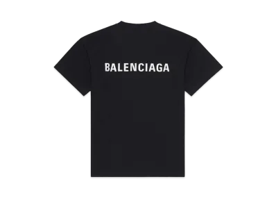 BALENCIAGA Large Fit T-shrit "Black"
