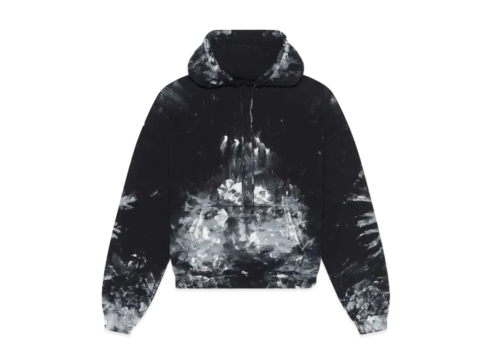 BALENCIAGA Painter Fitted Hoodie "Black"