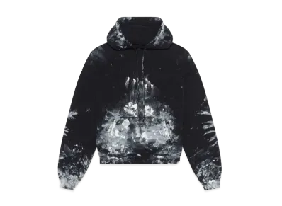 BALENCIAGA Painter Fitted Hoodie "Black"