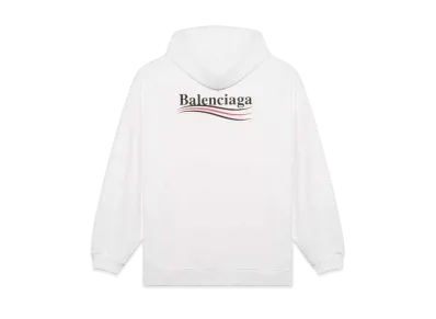 BALENCIAGA Political Campaign Hoodie "White"