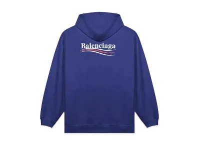 BALENCIAGA Political Campaign Hoodie "Blue"